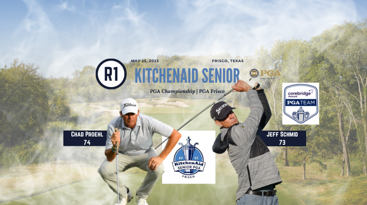 Round One of the 2023 KitchenAid Senior PGA Championship