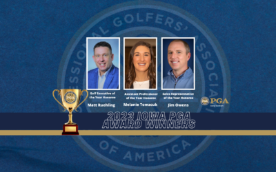 Golf Executive of the Year Ruehling, Assistant Professional of the Year Tomczuk, Owens Wins Sales Representative