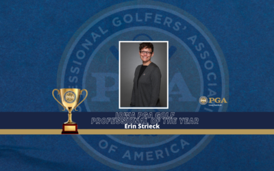 Strieck Named 2023 Iowa PGA Golf Professional of the Year